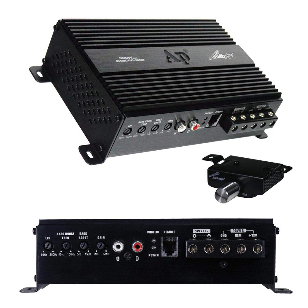 Amazon.com: APMCRO-1500 Audiopipe Micro Class D 500 Watt Amp